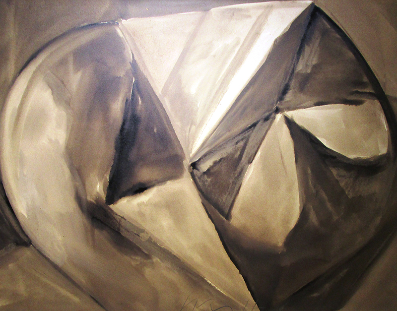 Ohne Titel Nr. 01, 1987;Gouache auf Papier,;106 x 78 cm;2300 - Galerie Wroblowski